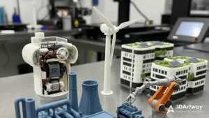 Industrial 3D Printed Scale Models