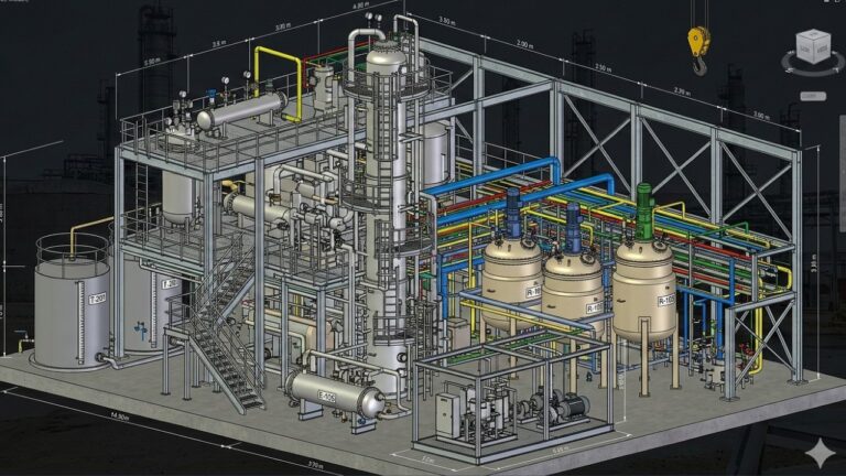 3D Modeling in Chemical Industries
