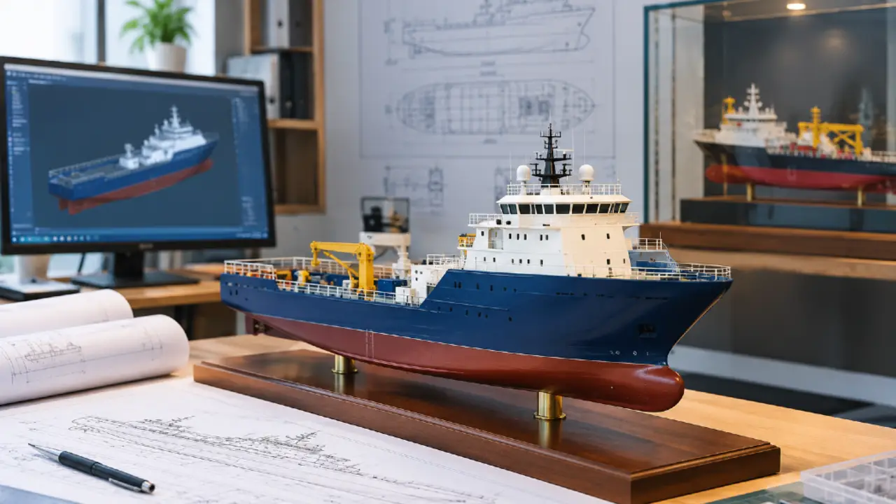 3D Marine Model Making for Ship Design, Engineering and Display